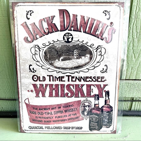 NEW Jack Daniels Whiskey Beer Metal Sign - Picture 2 of 4